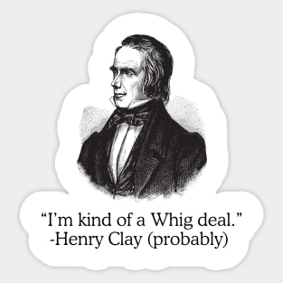 Henry Clay Sticker